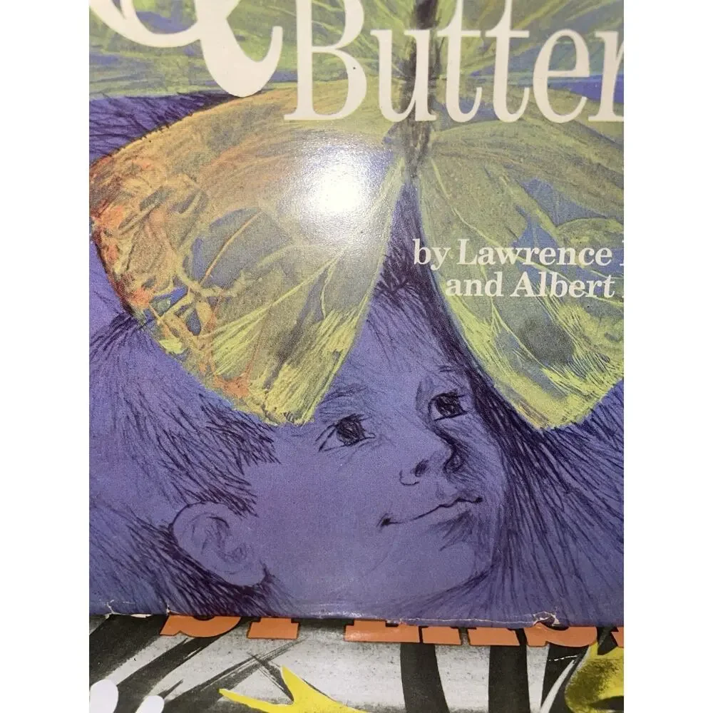 Vintage Quiet As A Butterfly Hardcover Children’s Book By Lawrence F Lowery 1969